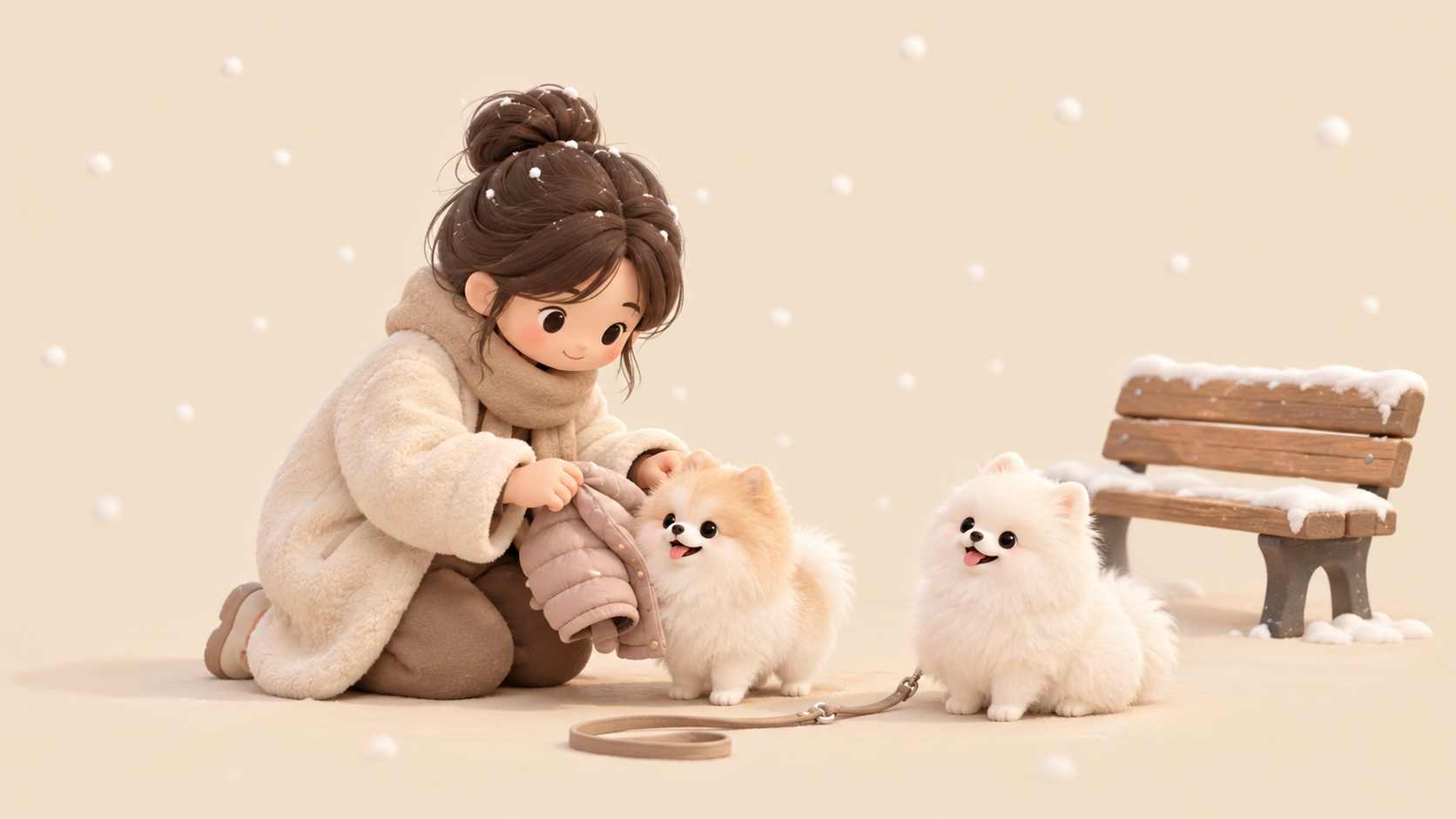 겨울 산책 마무리