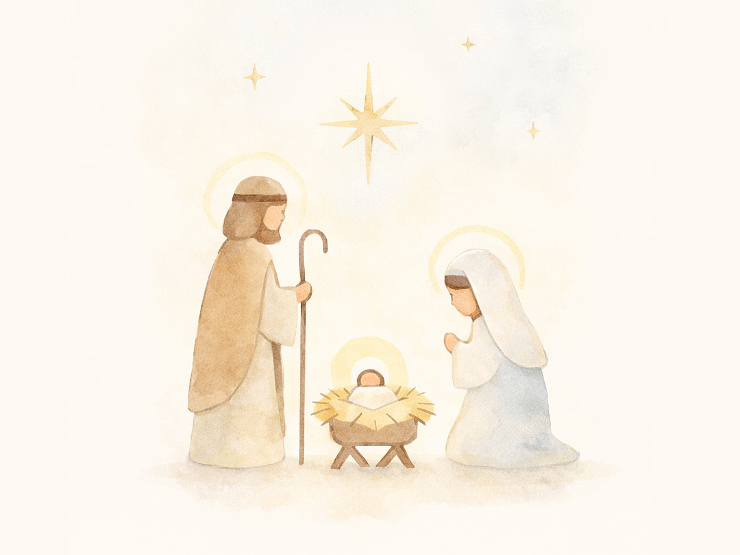 25년 12월 21일 말씀 카드 성경구절 : 주님께서 몸소 여러분에게 표징을 주실 것입니다. (이사 7,14)