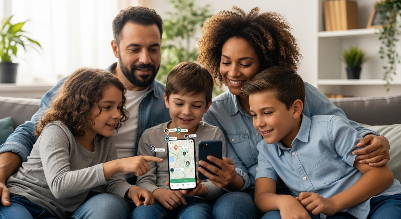 가족위치 알림이 어플