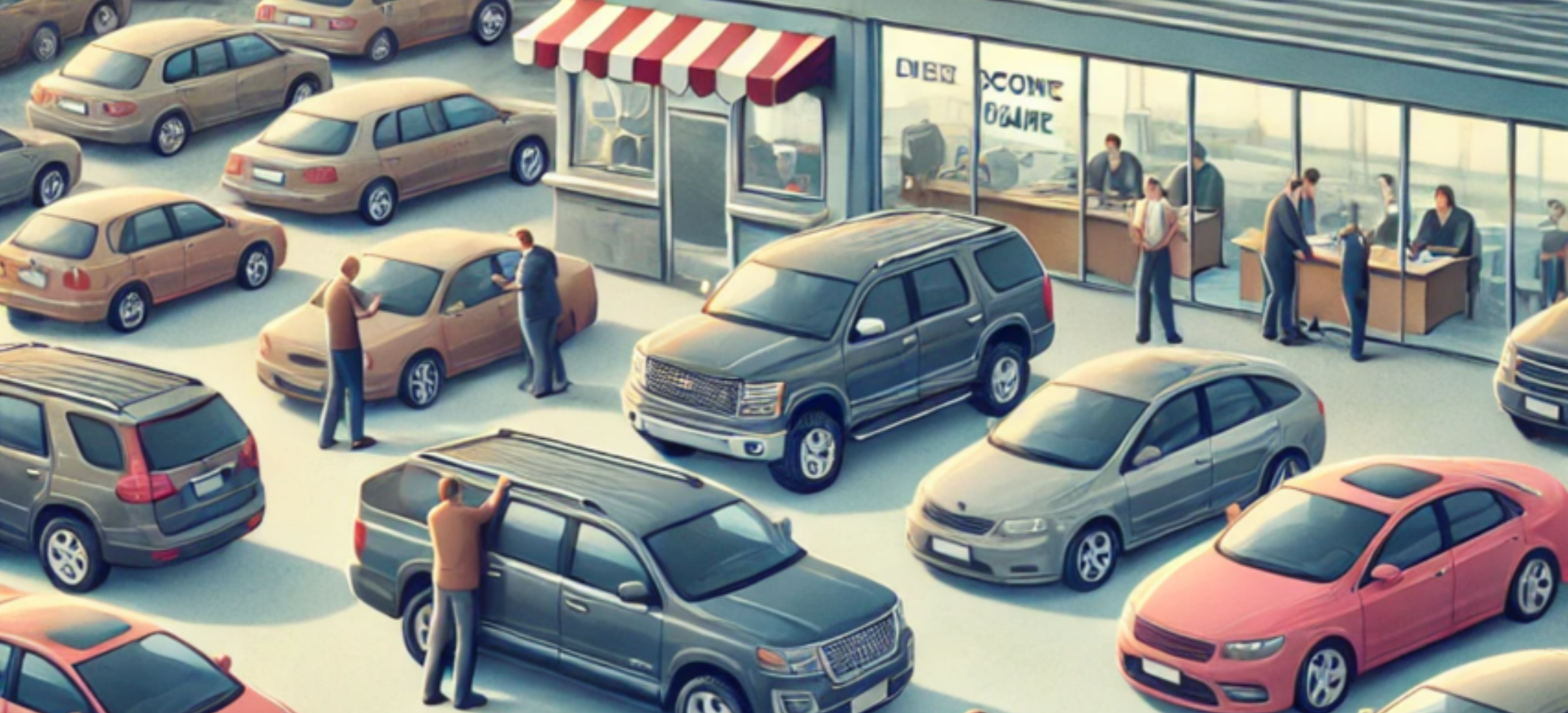 중고차 거래소 이미지 예시