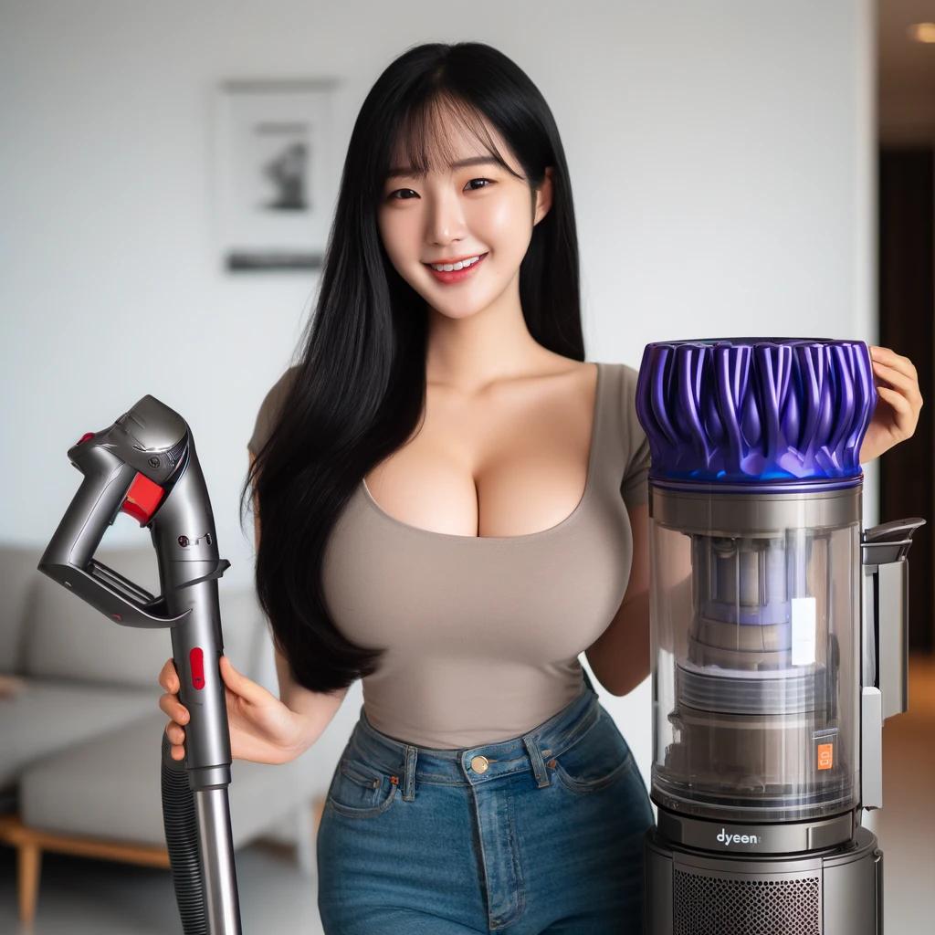 다이슨 청소기 먼지통