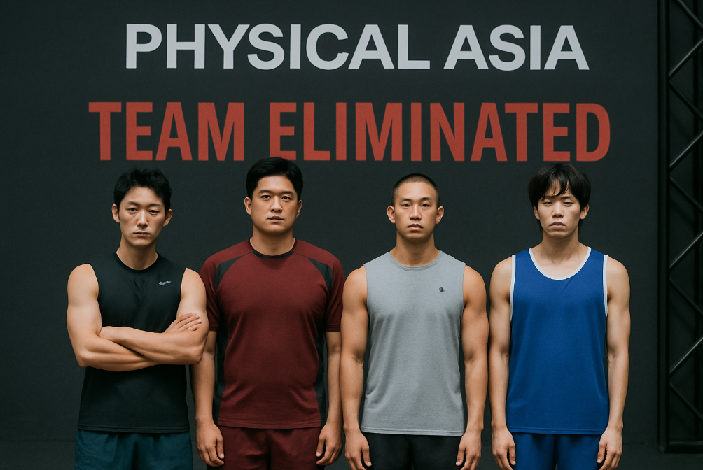 피지컬아시아 7~9화 탈락팀 충격 결과 공개!