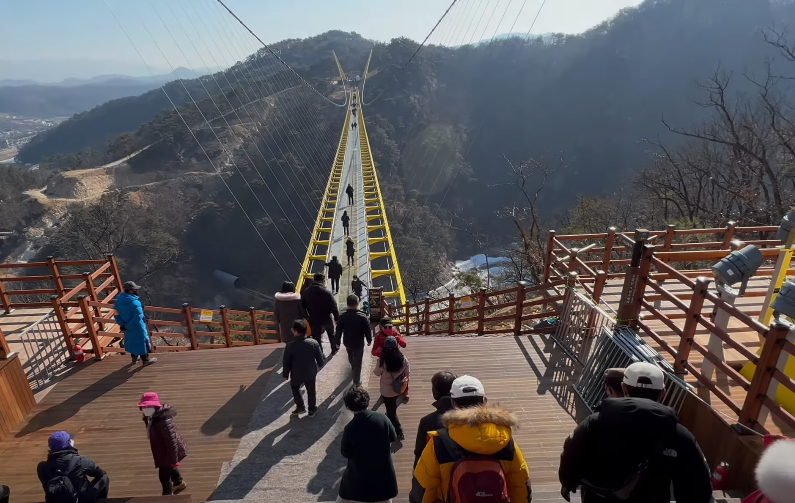 원주 소금산 출렁다리