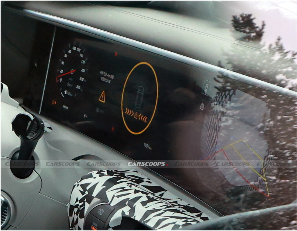 현대자동차 팰리세이드 풀체인지 위장막 테스트카