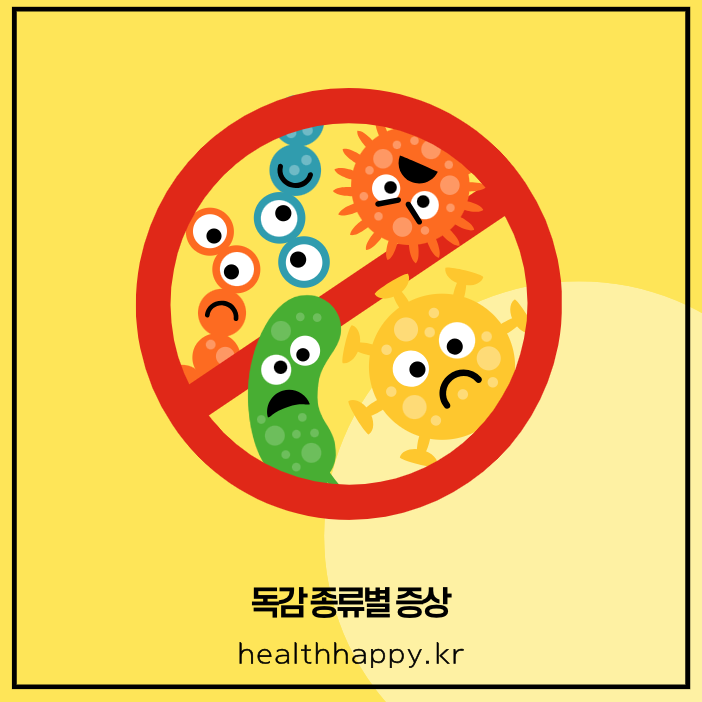 독감 종류별 증상