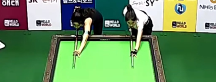 한지은 VS 김가영 경기결과 (프로당구 2023-24시즌 3차대회)