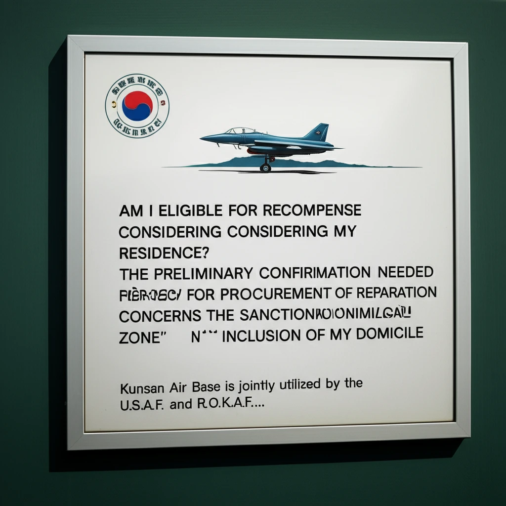 2025년 군산 군소음 보상금 신청 ..