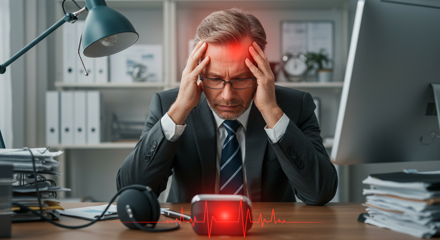 스트레스성 고혈압에 관한 사진