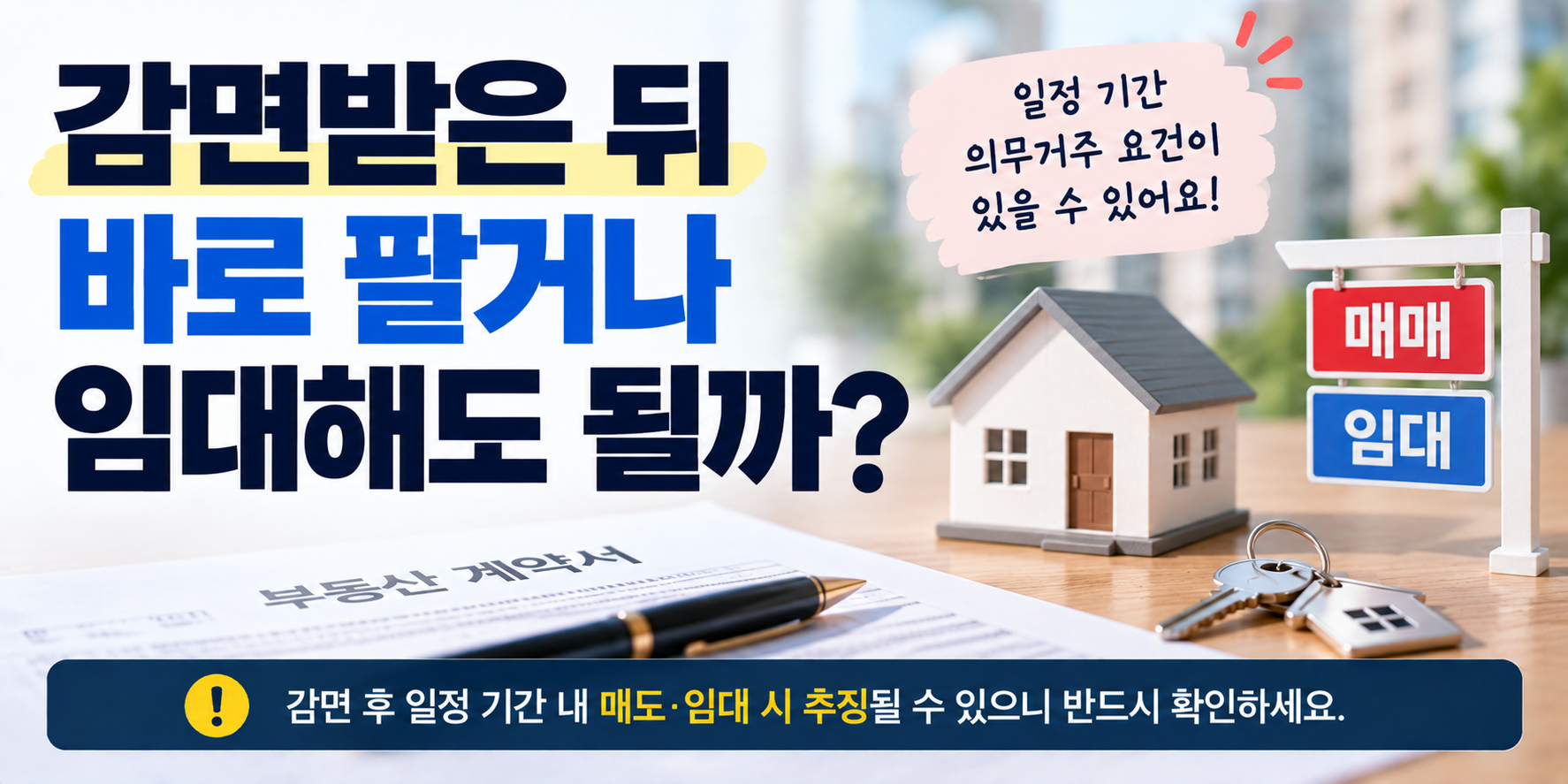 생애최초 취득세 감면 후 매도·임대 시 추징 주의 이미지