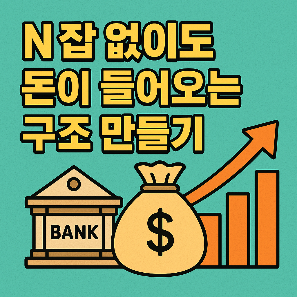 돈이 들어오는 구조 만들기