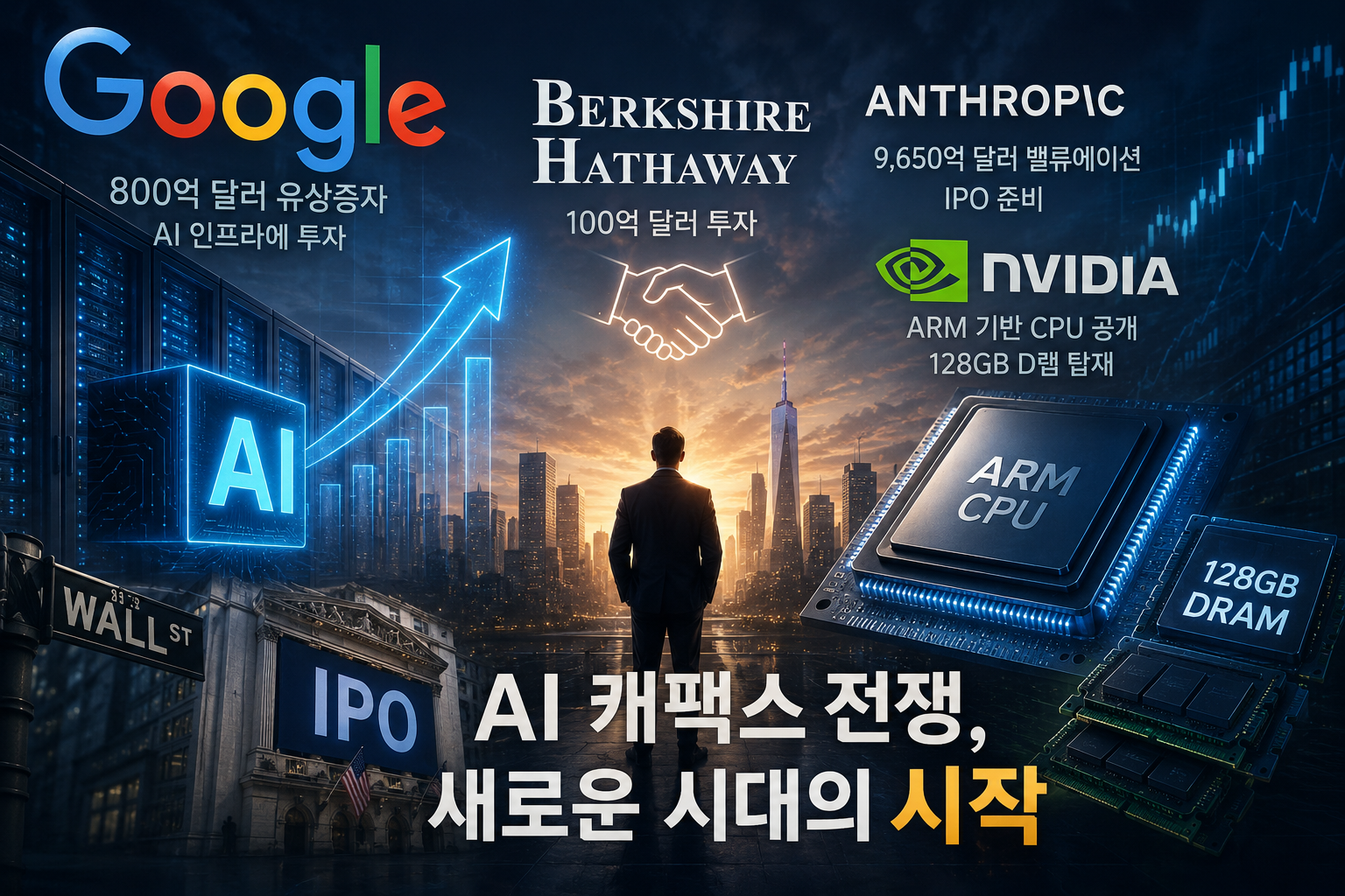 구글 800억 달러 유상증자 AI 인프라