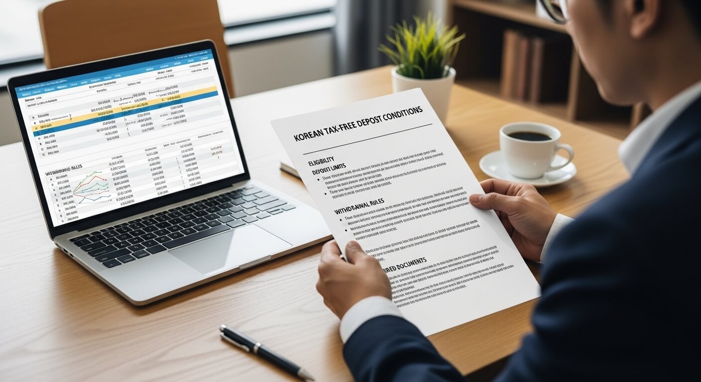 비과세 예금 조건 한도