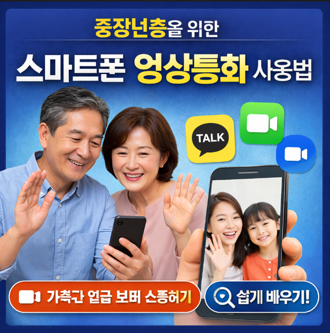 스마트폰 영상통화 사용법