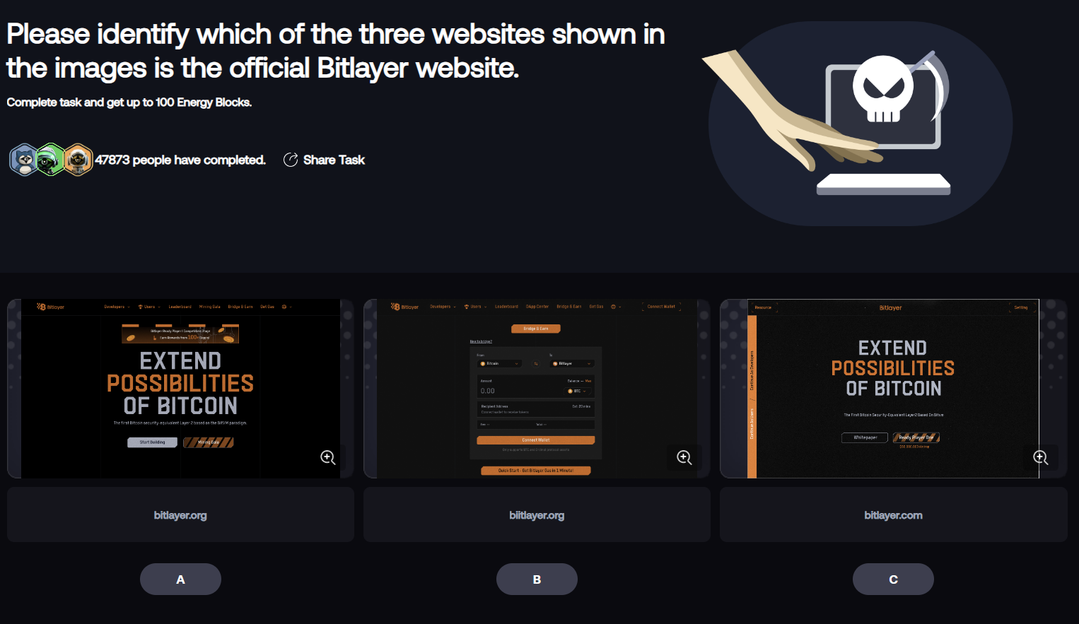 GoPlus SecWareX Quiz Answer - Bitlayer
