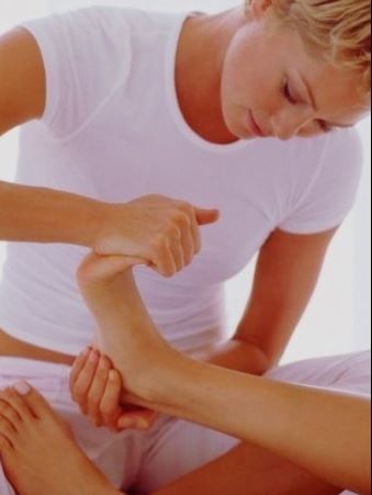 다리 쥐 마사지