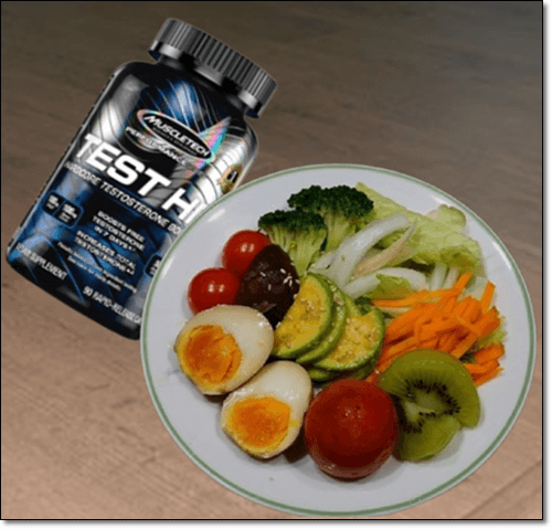 테스토스테론 음식과 보충제