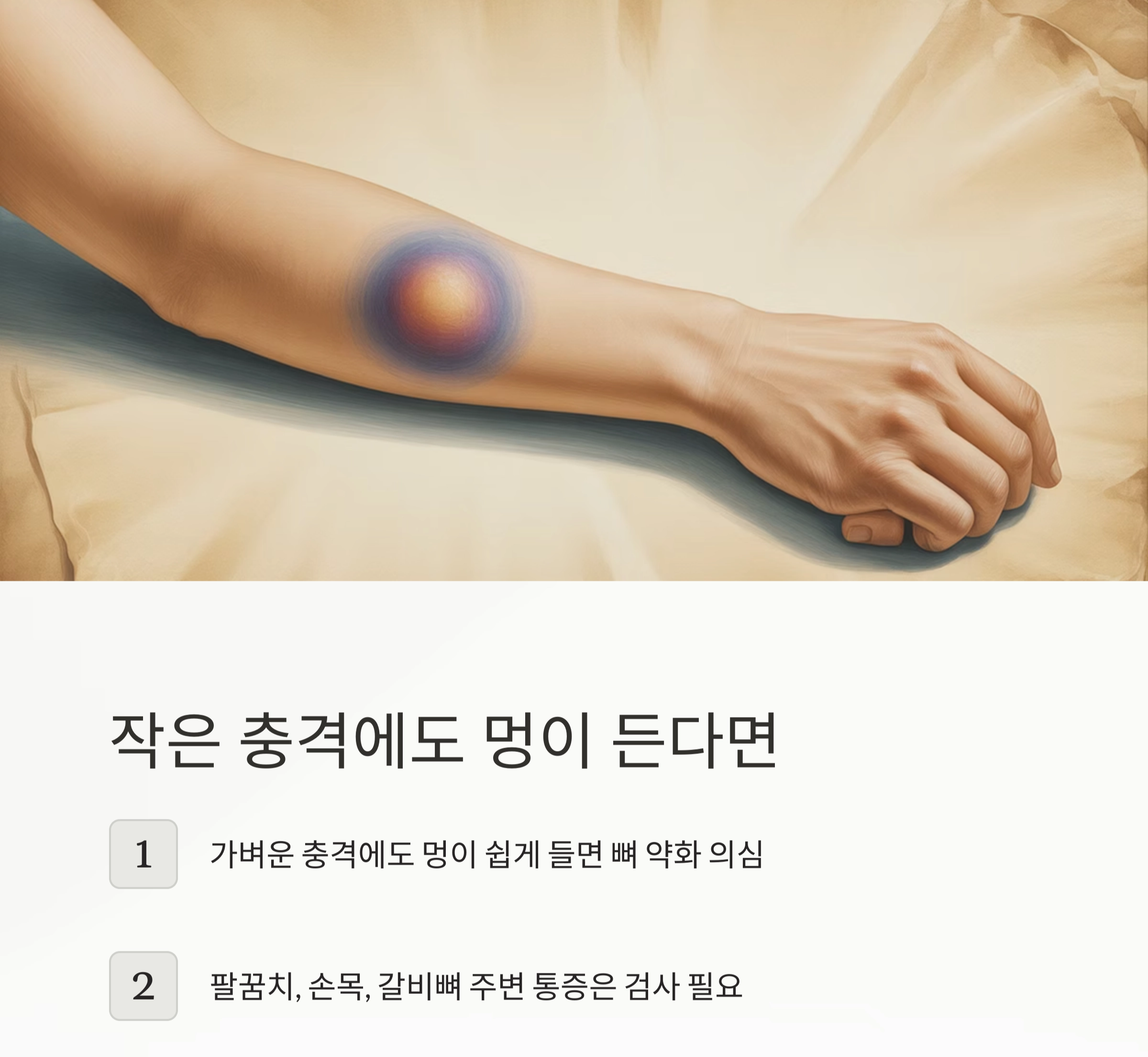 골다공증 초기 징후, 절대 무시하면 안 되는 이유