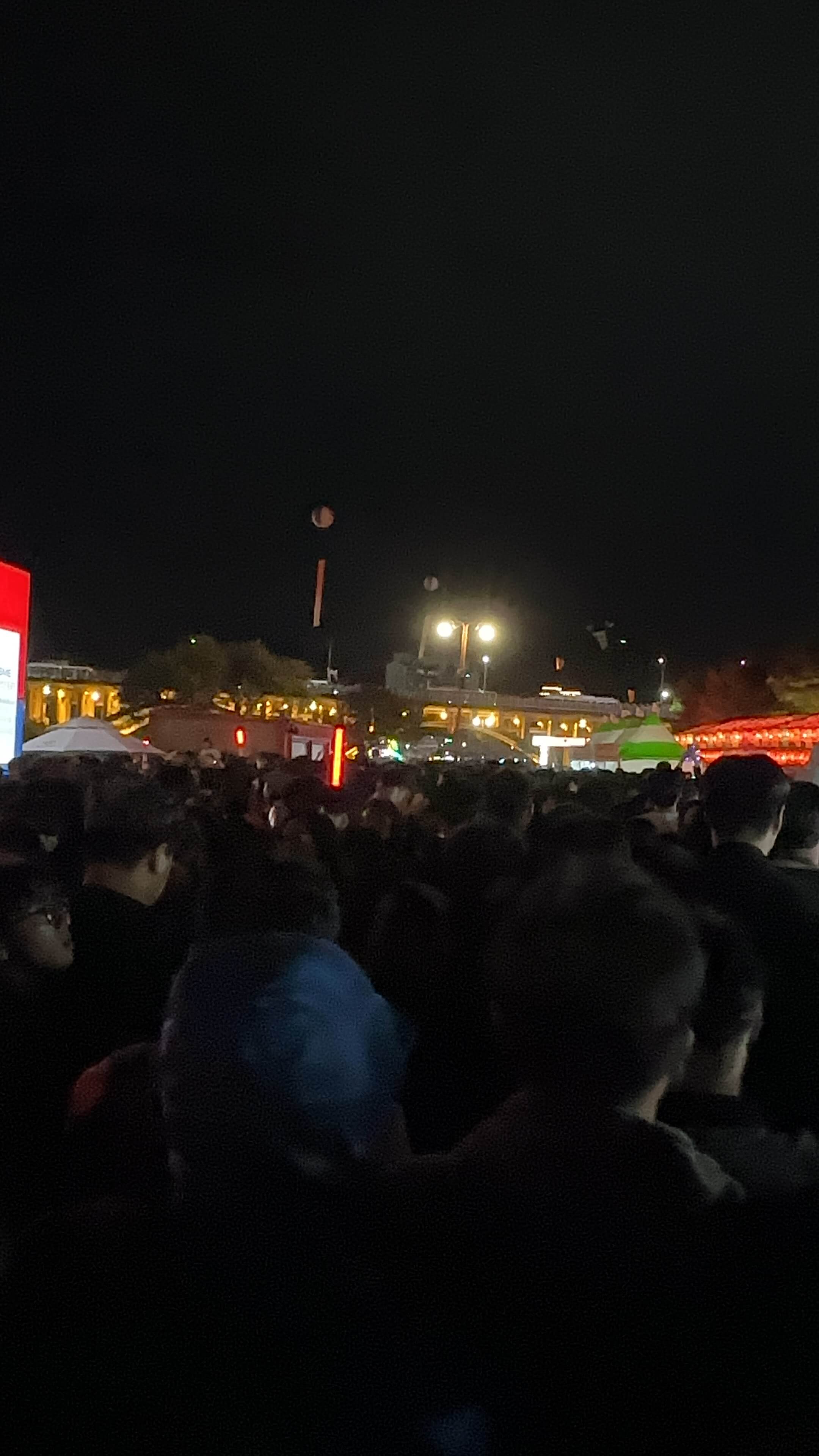 진주남강유등축제 분위기