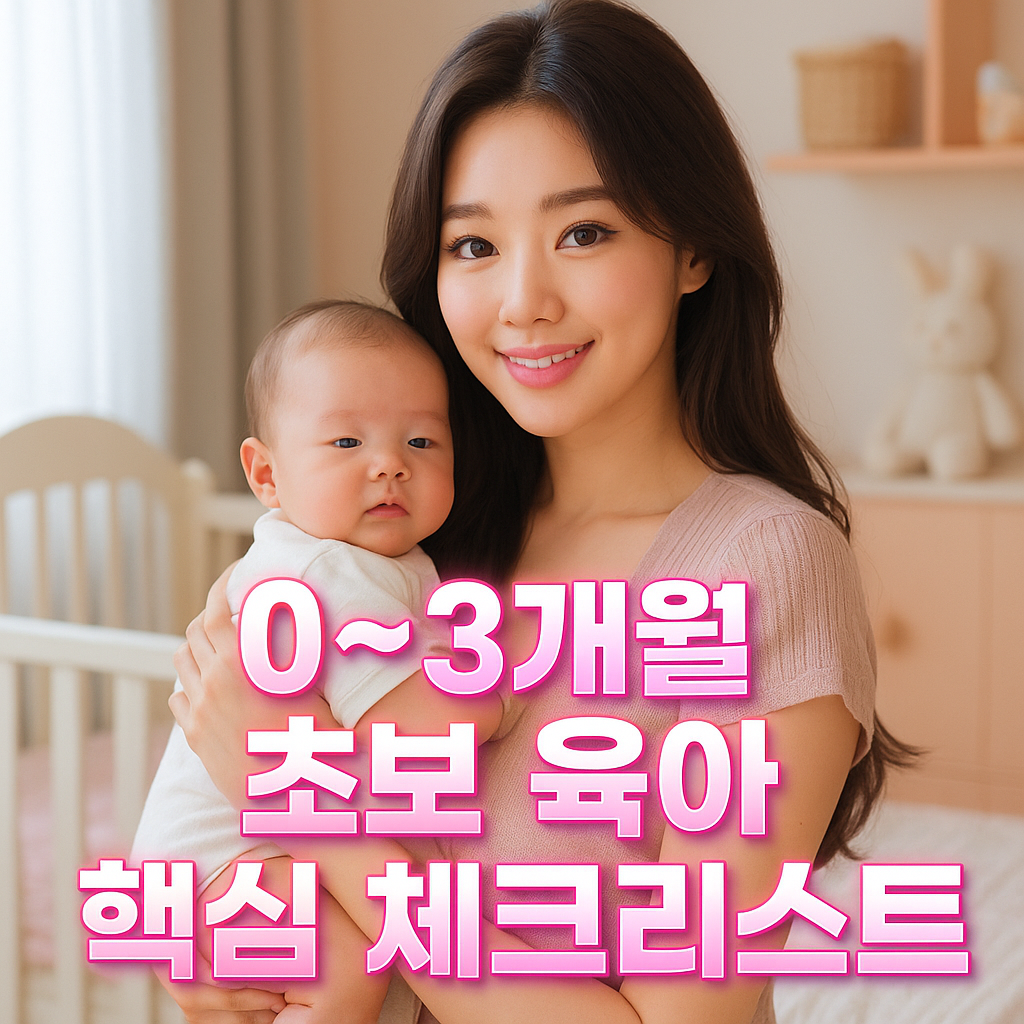 0~3개월 아기 키우는 법, 맨날 헷갈렸던 핵심 체크 모음