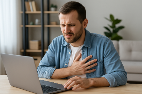 가슴이 두근두근거리는 증상