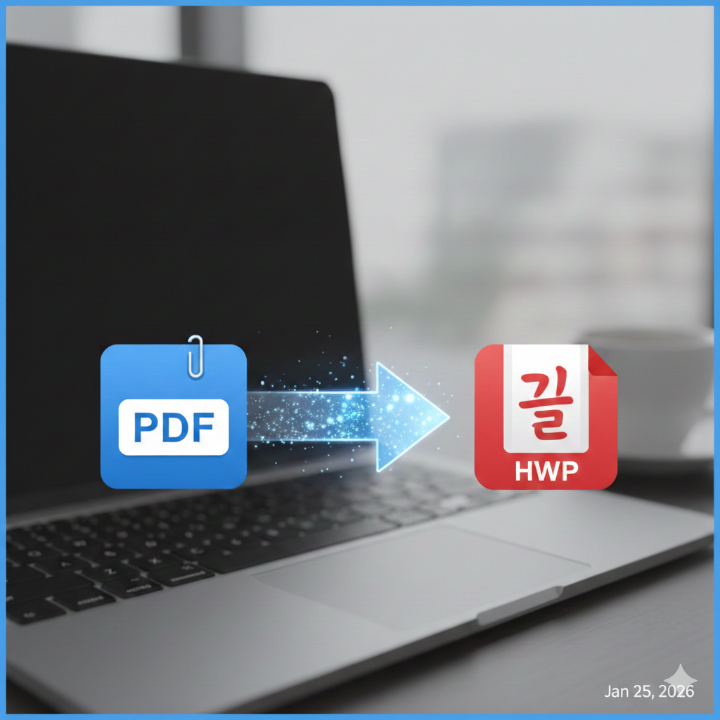 pdf파일을 한글파일로변환 하는 가장 쉬운 방법 3가지