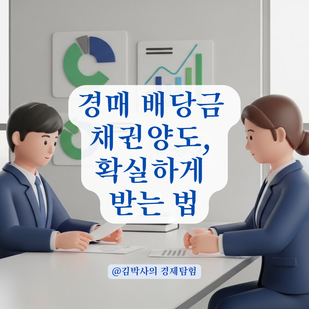 임의경매 배당 채권 양도, 적법 절차와 유의사항 정리