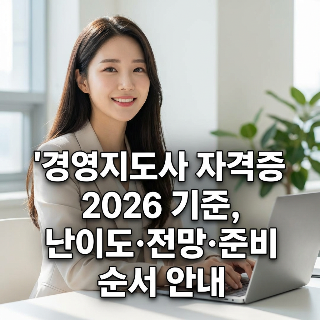 경영지도사 자격증 2026 기준 | 난이도·전망·준비 순서 안내