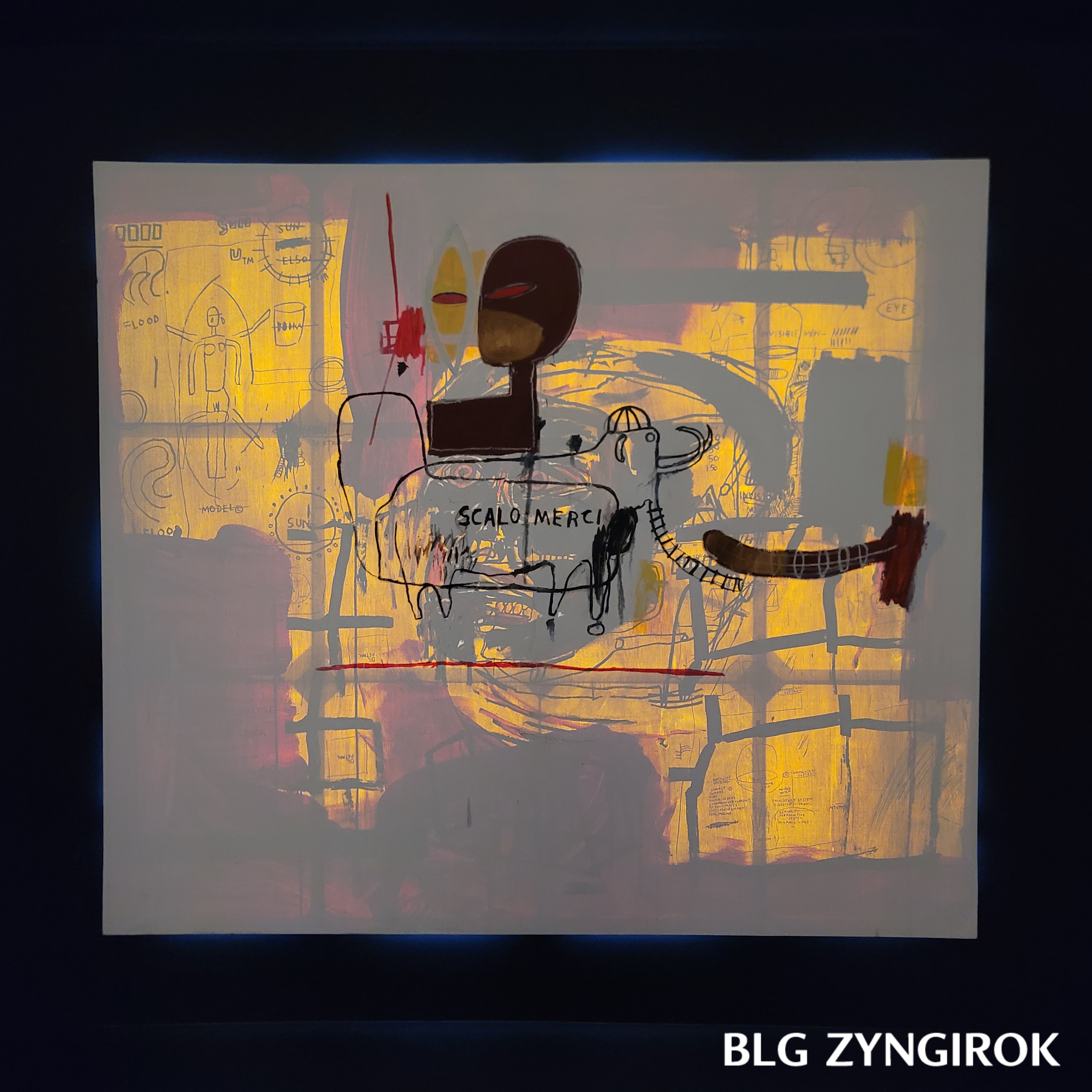 장미셀 바스키아 - 과거와 미래를 잇는 상징적 기호들