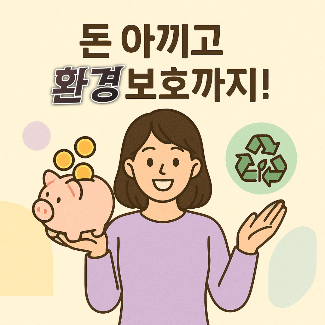 무료 수거로 돈 아끼고 환경 보호까지!