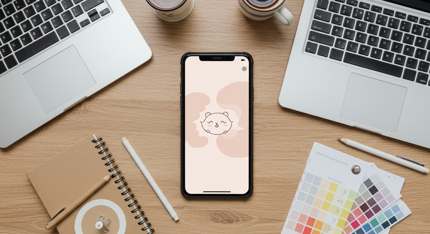 폰 배경화면 부업 이미지