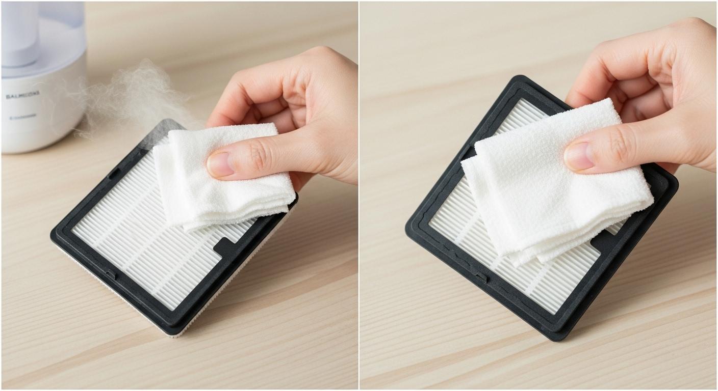 발뮤다 가습기 필터 청소