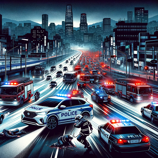 홍대입구역 음주운전 경찰차 종로소방서 소방관 음주 도주