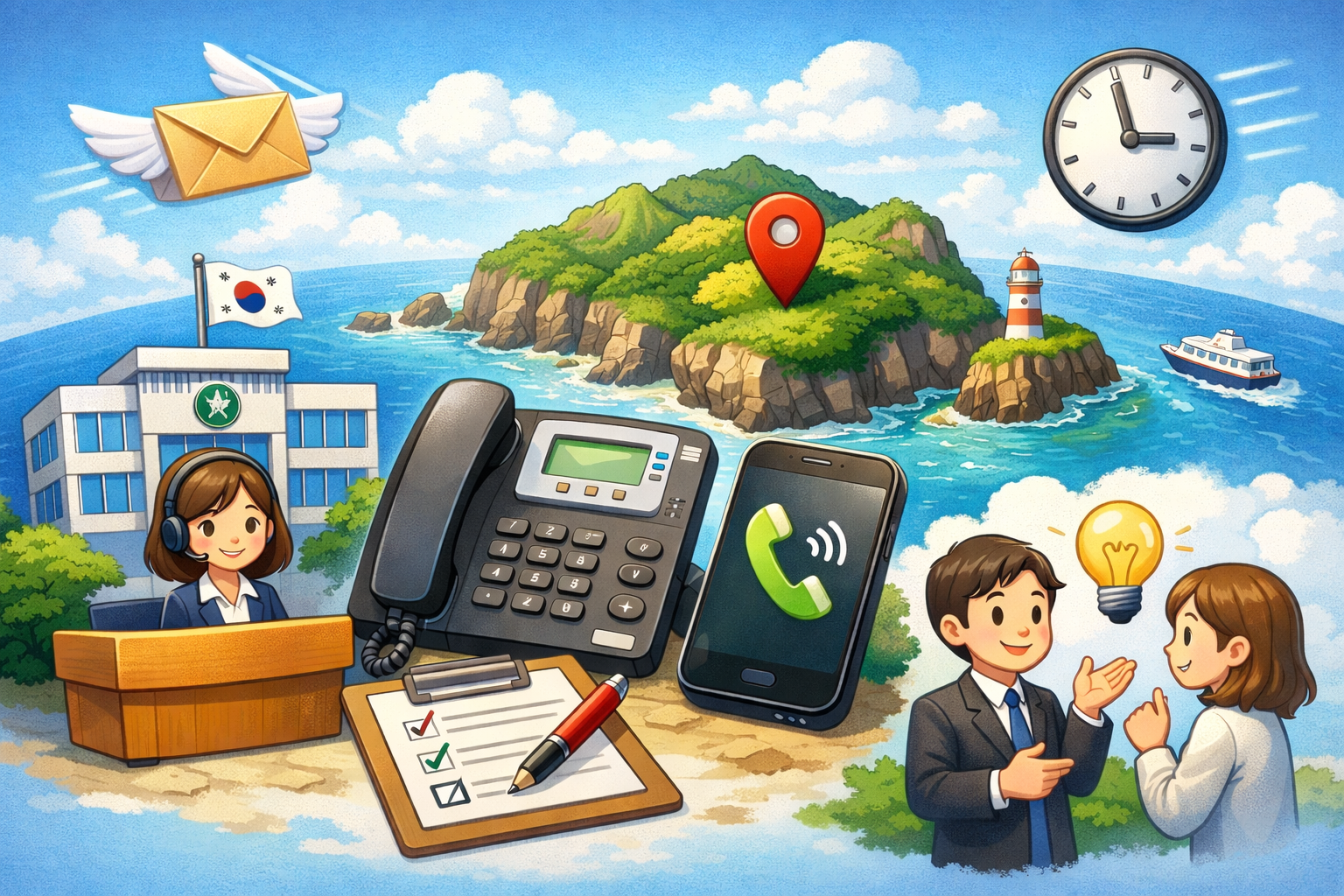 울릉군청 민원실 전화번호 및 연결방법 &ndash; 빠르고 간편한 민원 해결법 관련 사진