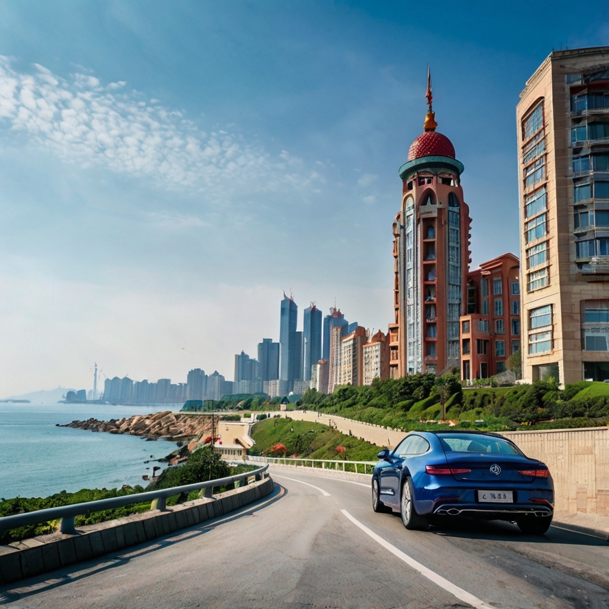 칭다오 렌터카 여행 이미지