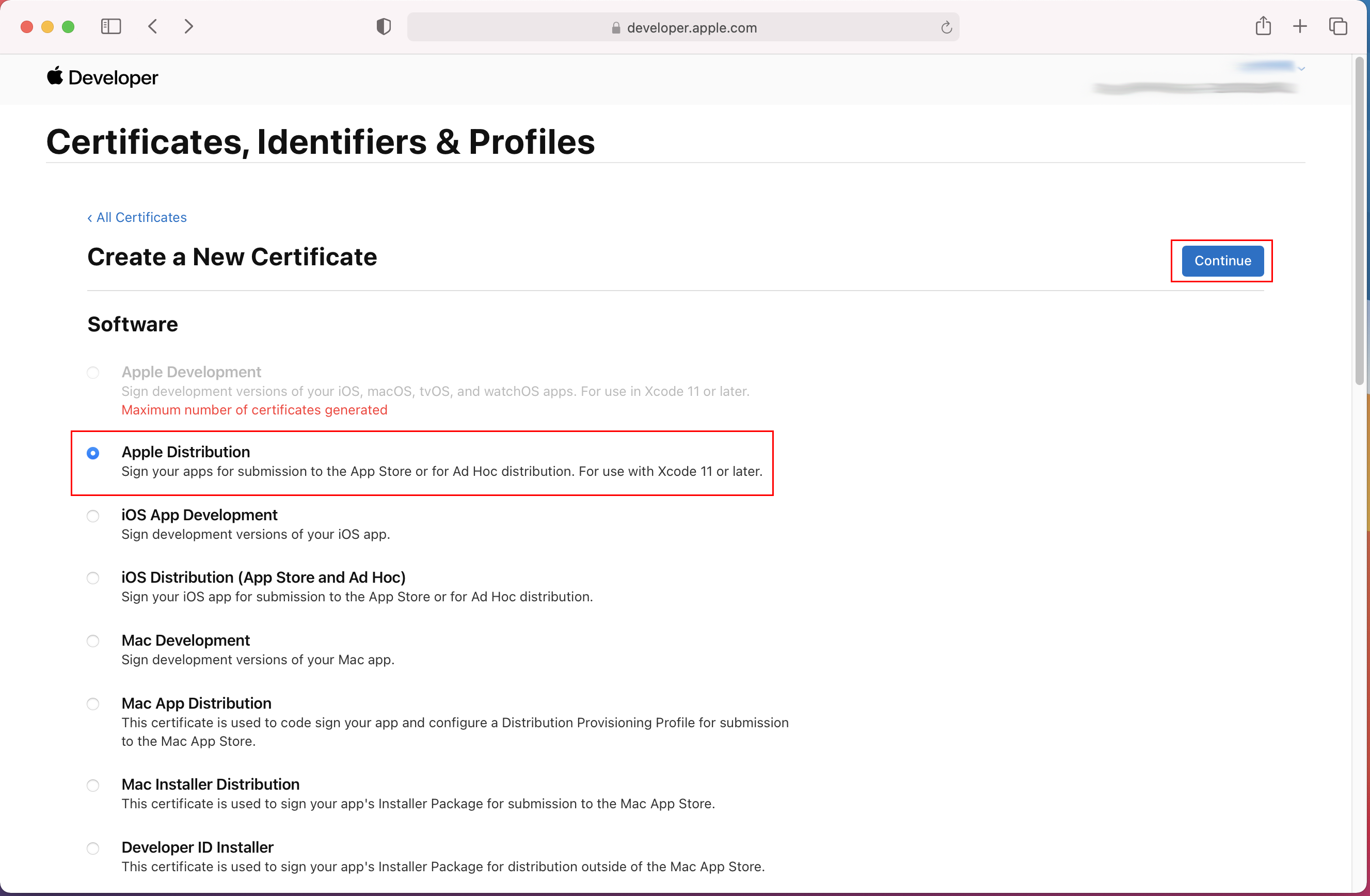 CreateANewCertificate