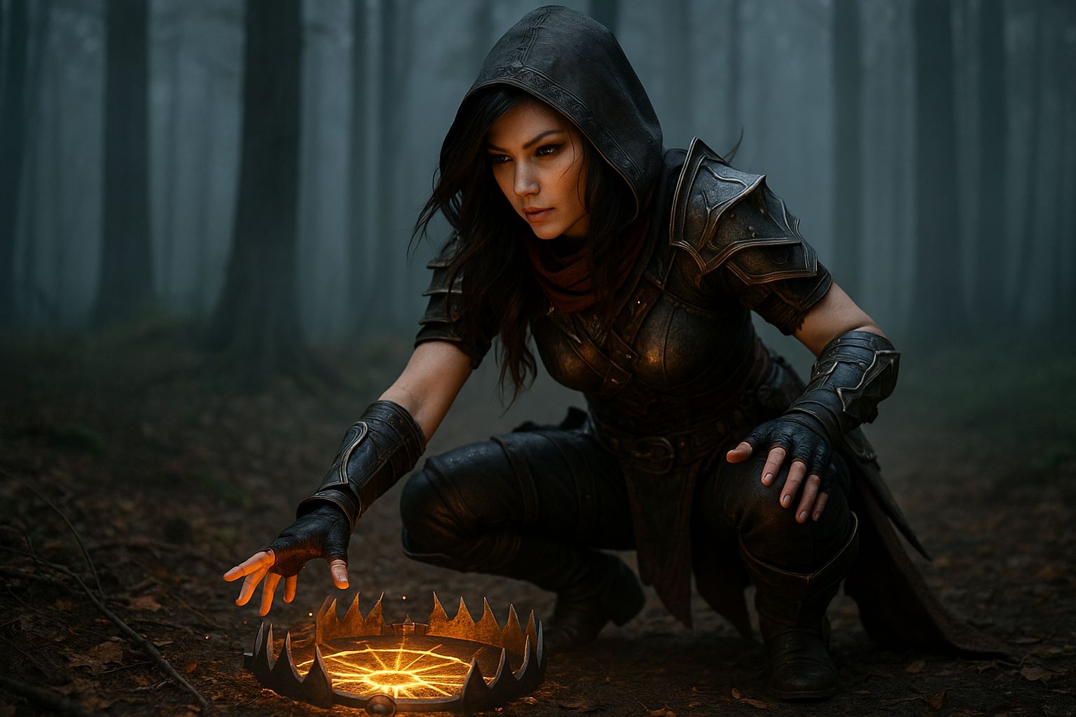 디아블로4 8시즌 도적 공략 블로그 홍보 이미지, 죽음의 덫 세팅 정보 제공용 콘텐츠 배너