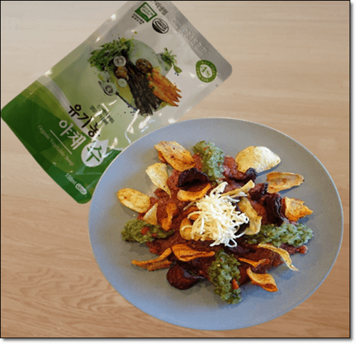 야채수와 뿌리채소 음식