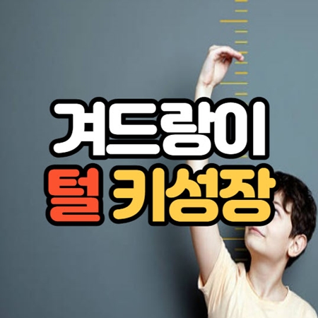 켜드랑이 털 키성장