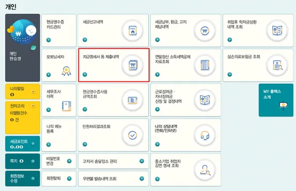 종합소득세 과세표준