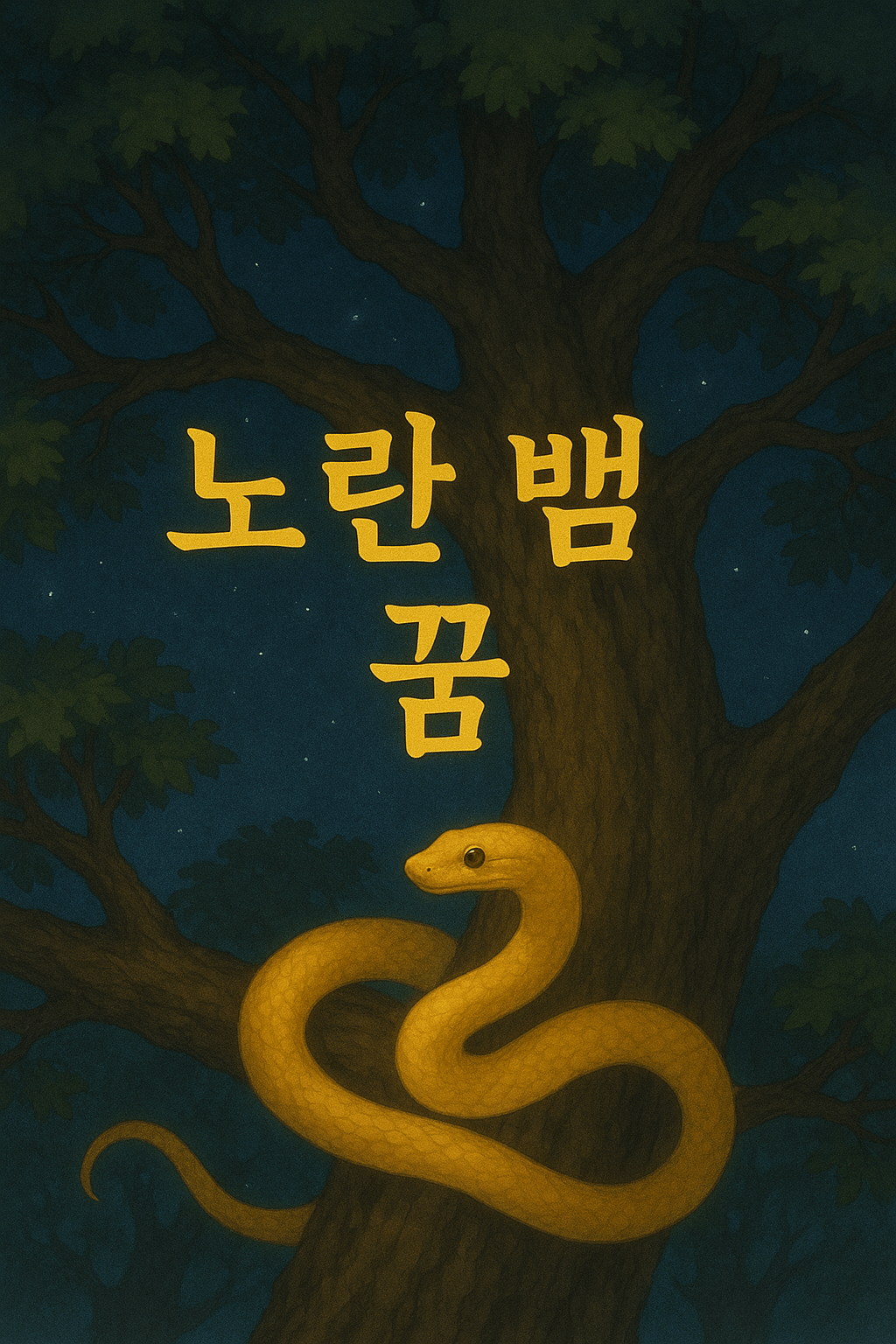 노란 뱀 꿈 해몽