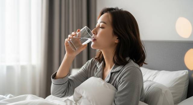 기립성 어지럼증 수분 섭취 탈수 예방