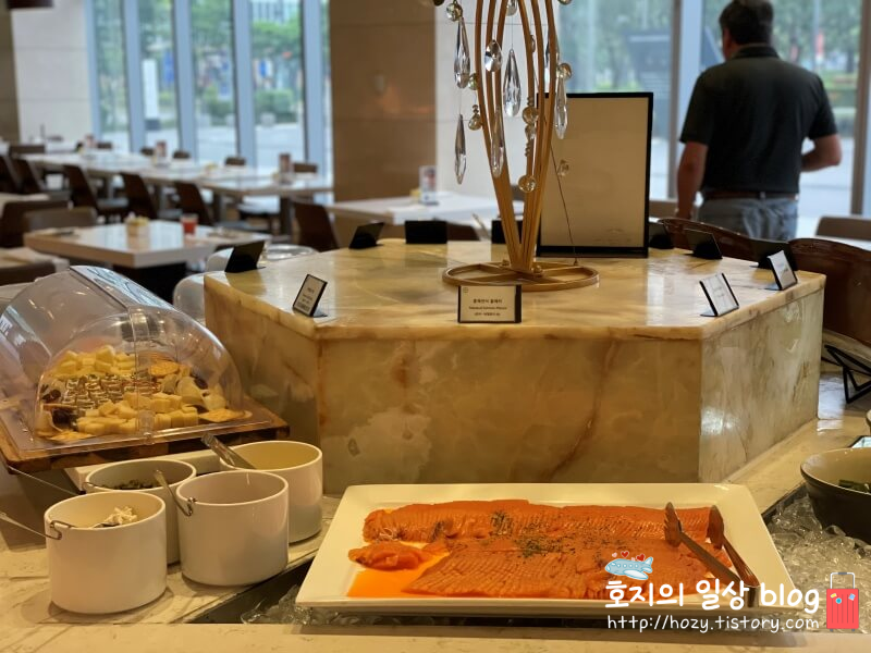 송도 쉐라톤 조식당 뷔페메뉴