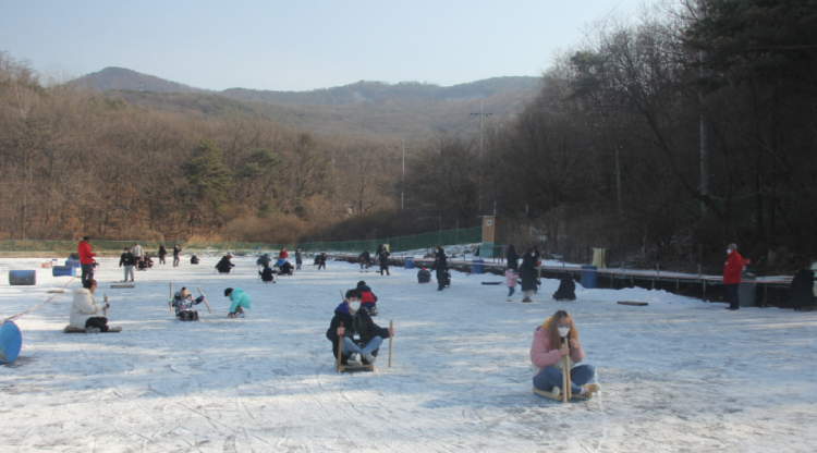 강화도 신선낚시터 빙어대잔치