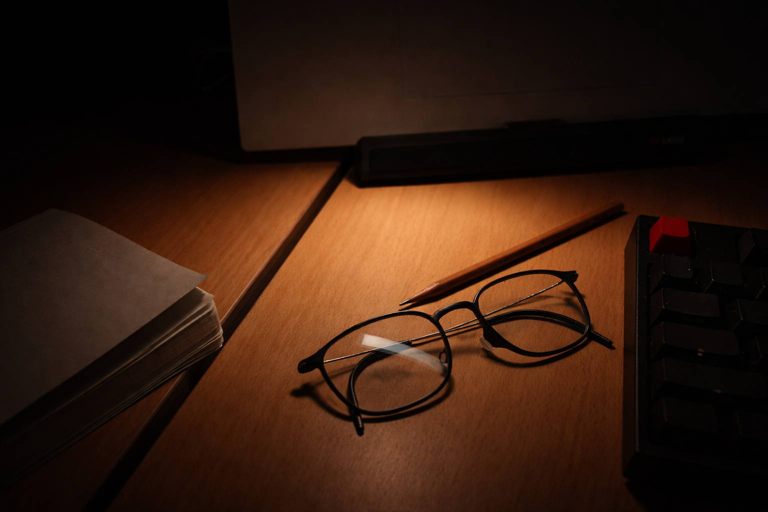 잠든 가족의 얼굴을 보며, 노트북으로 다시 앉아본다.