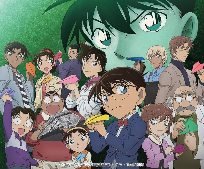 명탐정 코난 속 등장하는 주요인물들의 모습