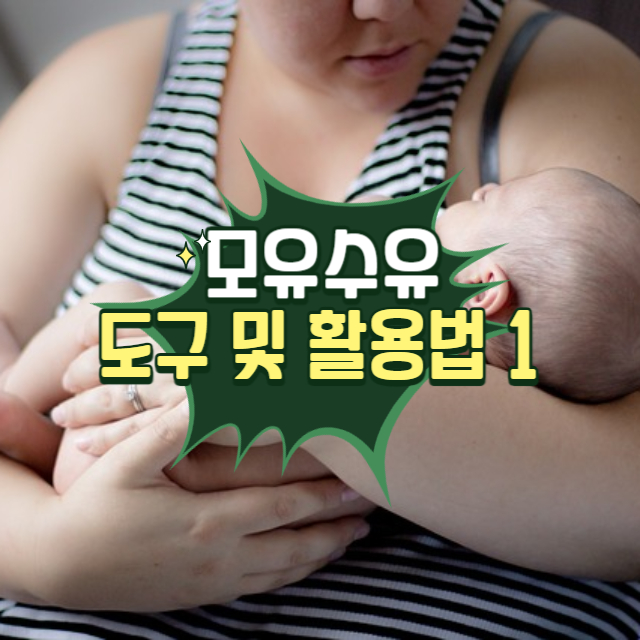 모유수유 도구 및 활용법 1