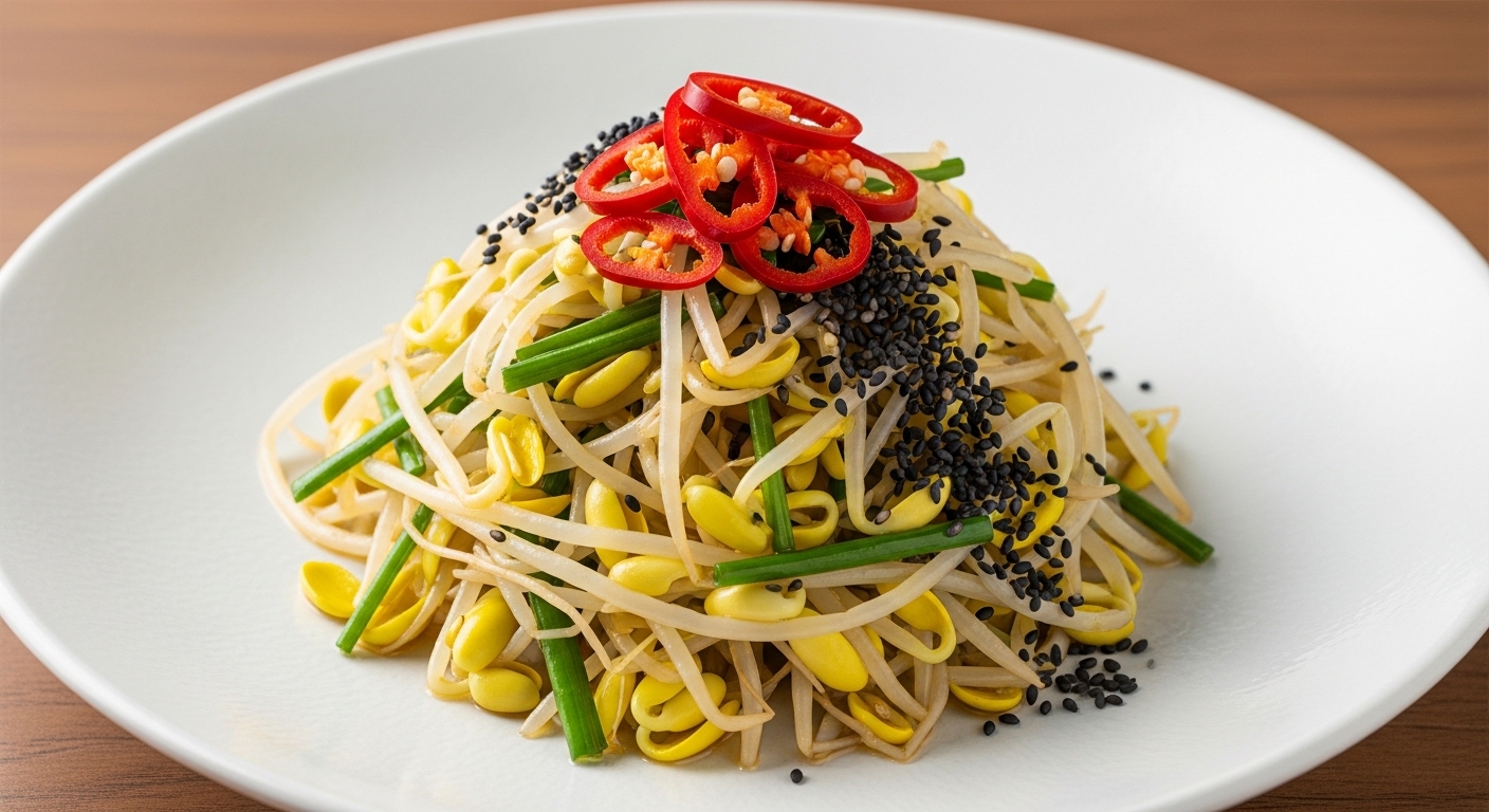 콩나물무침삶는시간