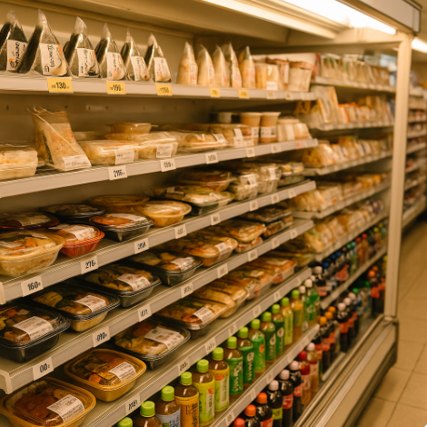 일본 편의점의 모습