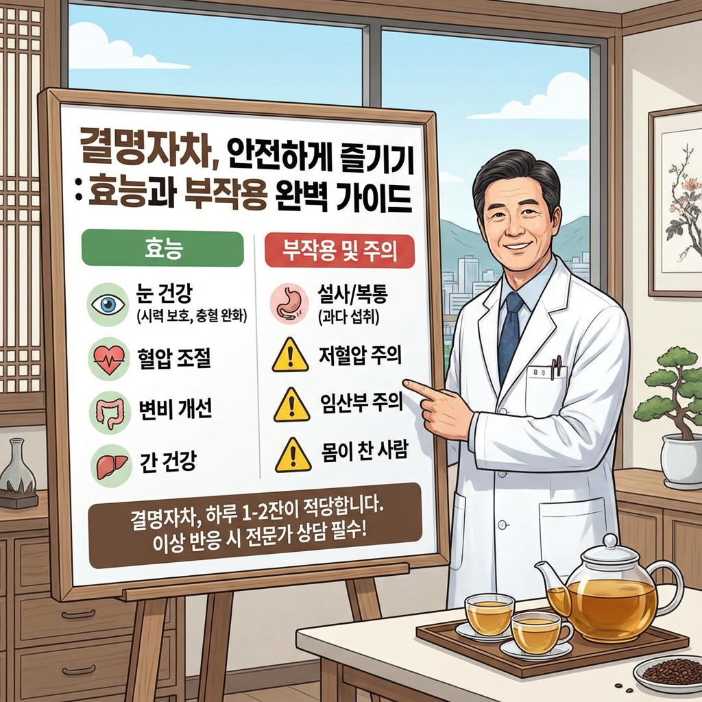 결명자차 마셔도 안전할까 효능과 부작용 완벽 가이드