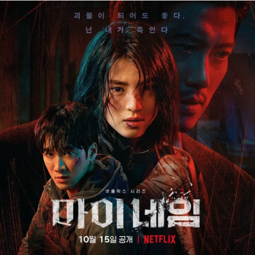 넷플릭스 드라마 마이네임 포스터